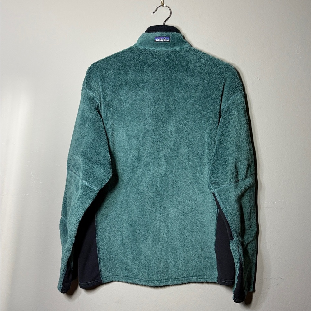 Vintage Y2K PATAGONIA Polartec Regulator Sea Green Fleece Jacket Made in USA - Picture 3 of 16